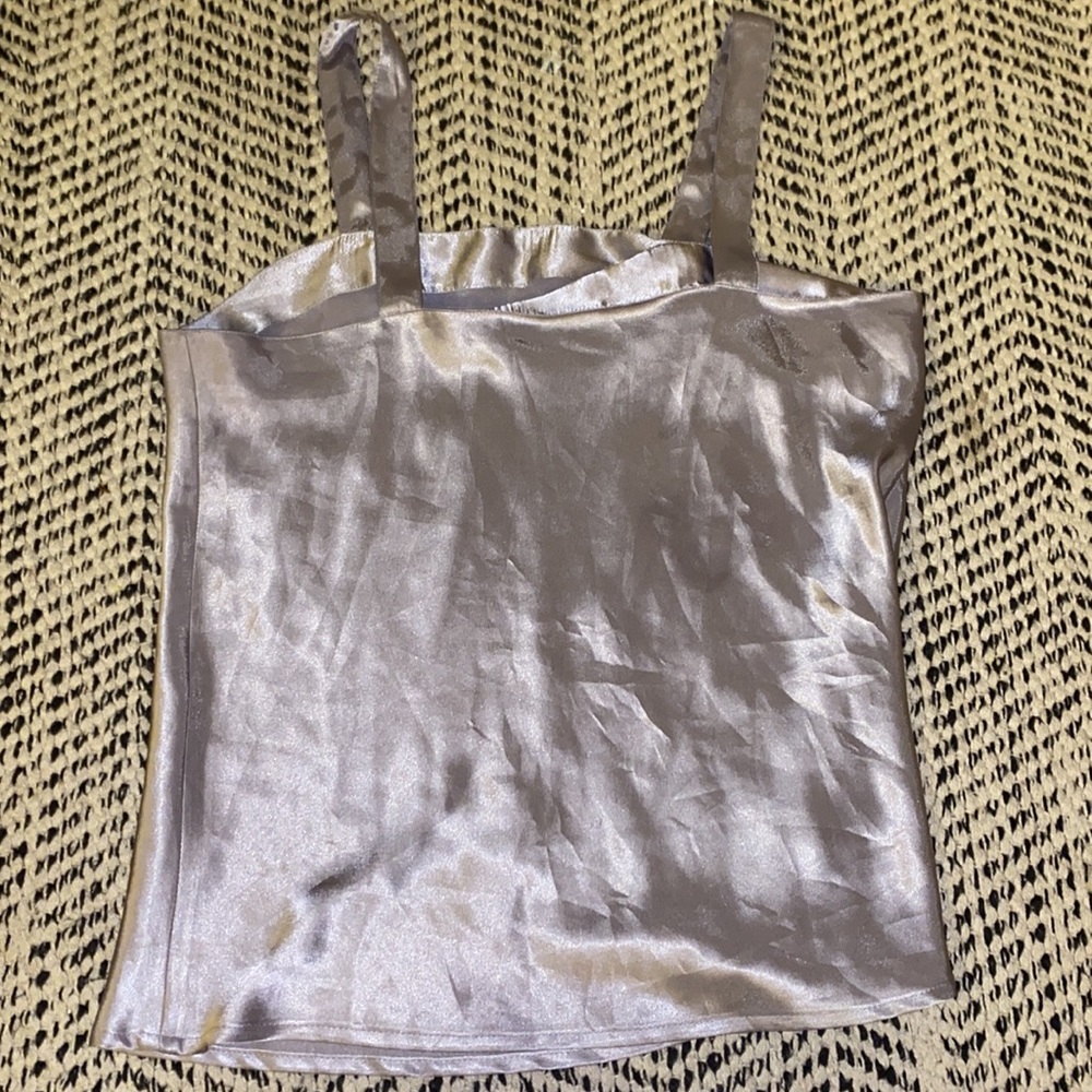 Satin Tank Top - Picture 2 of 2
